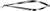 Castroviejo Corneal Section Scissors 13mm Left